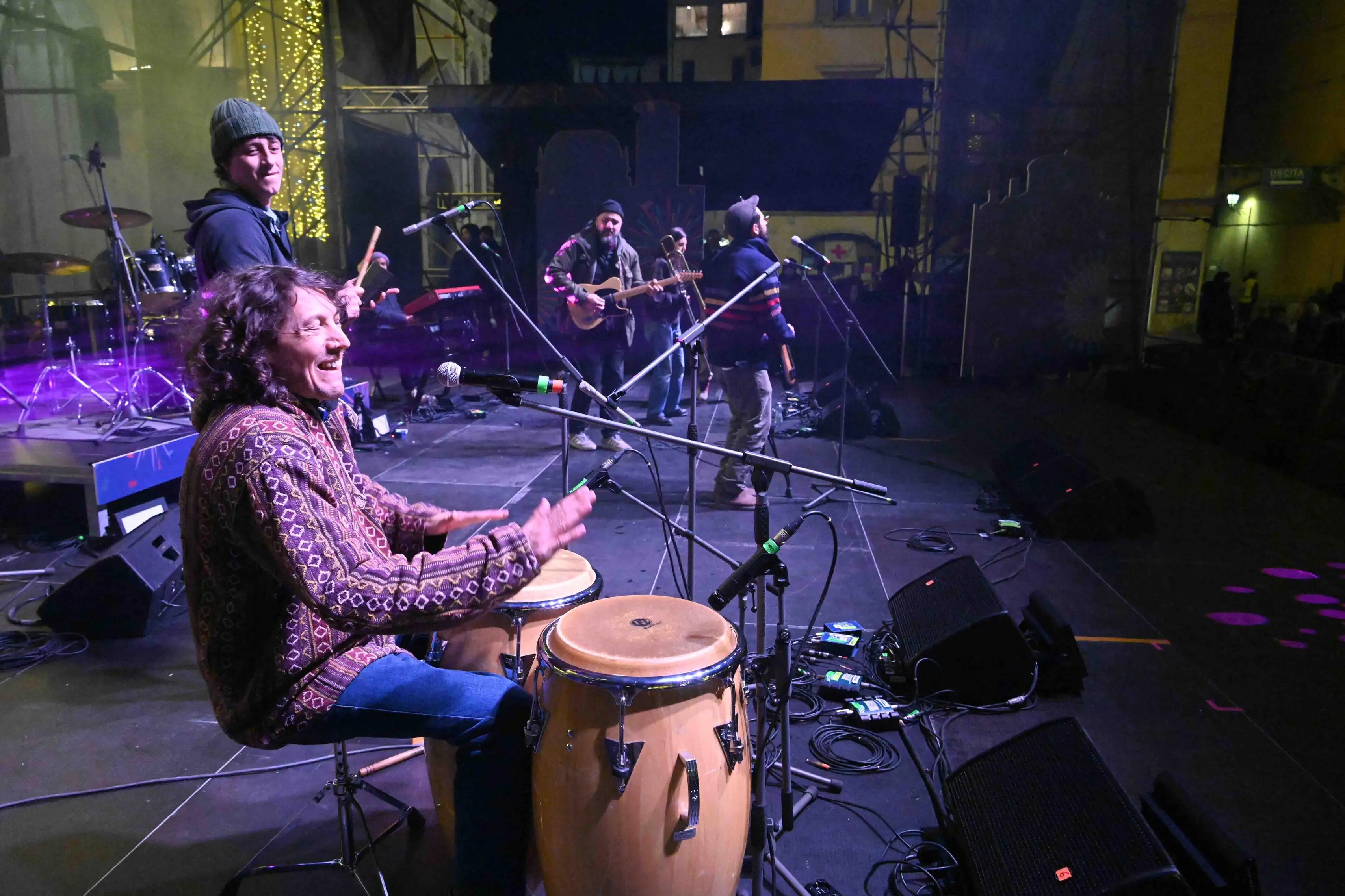 Il Capodanno in piazza Loggia