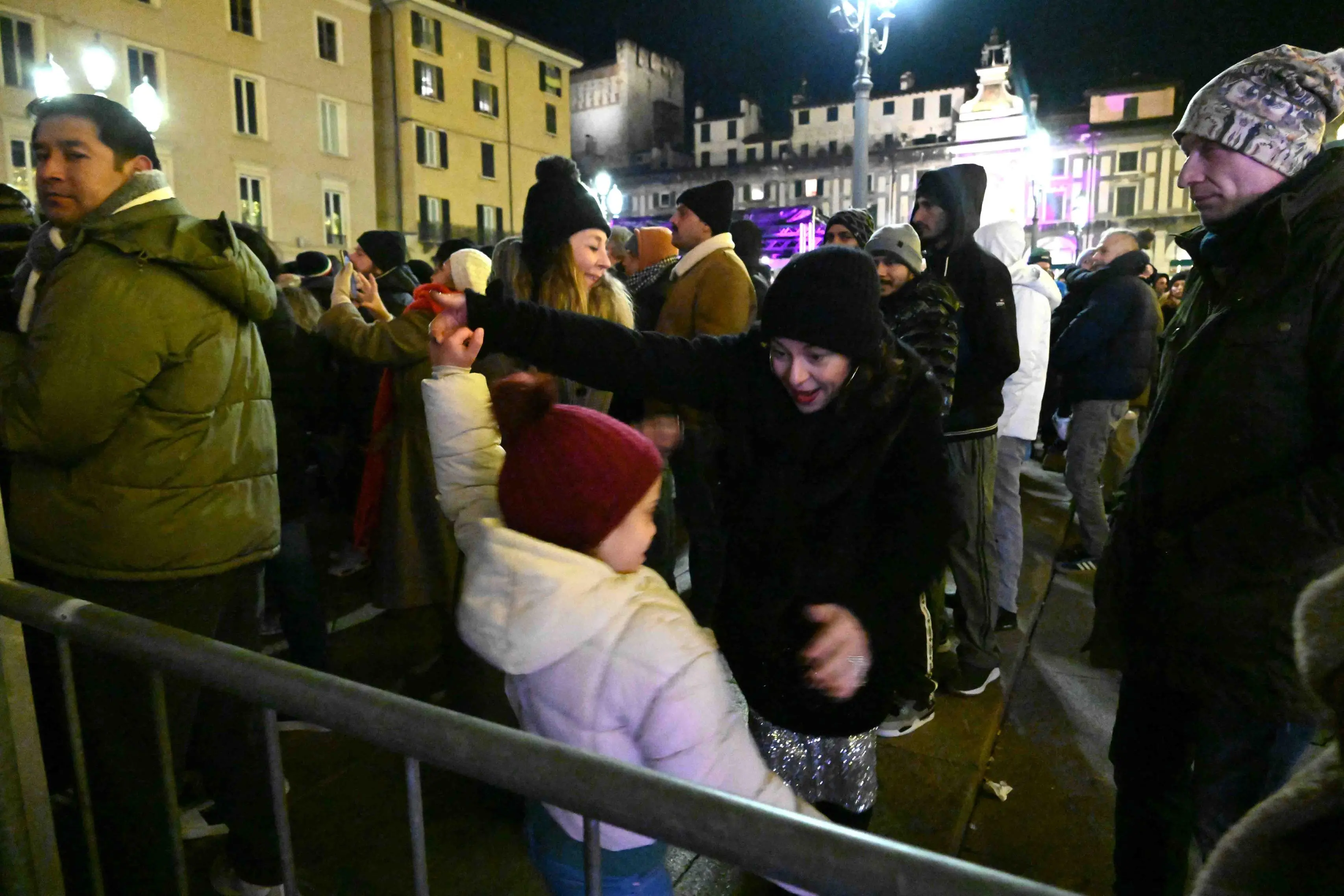 Il Capodanno in piazza Loggia