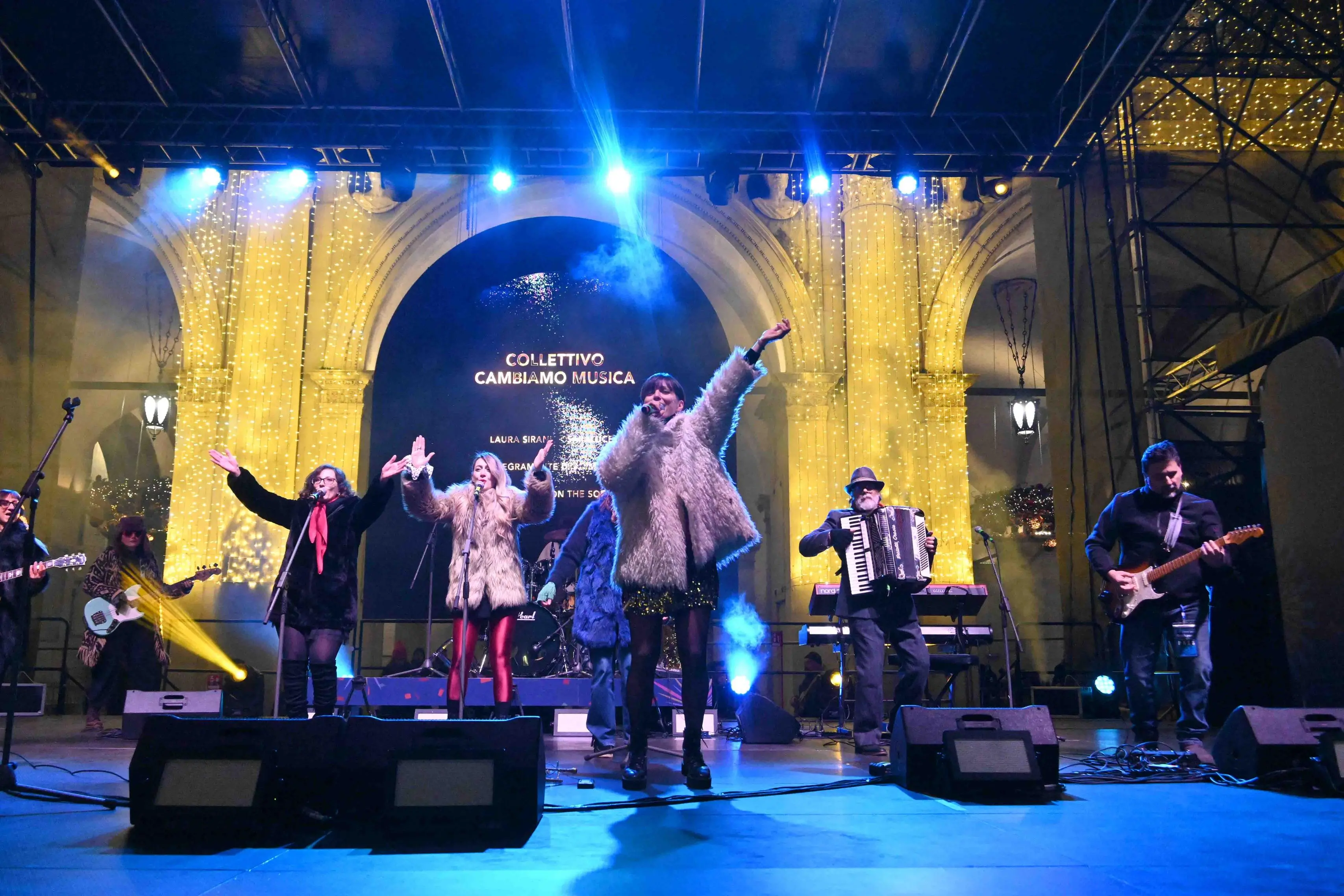 Il Capodanno in piazza Loggia