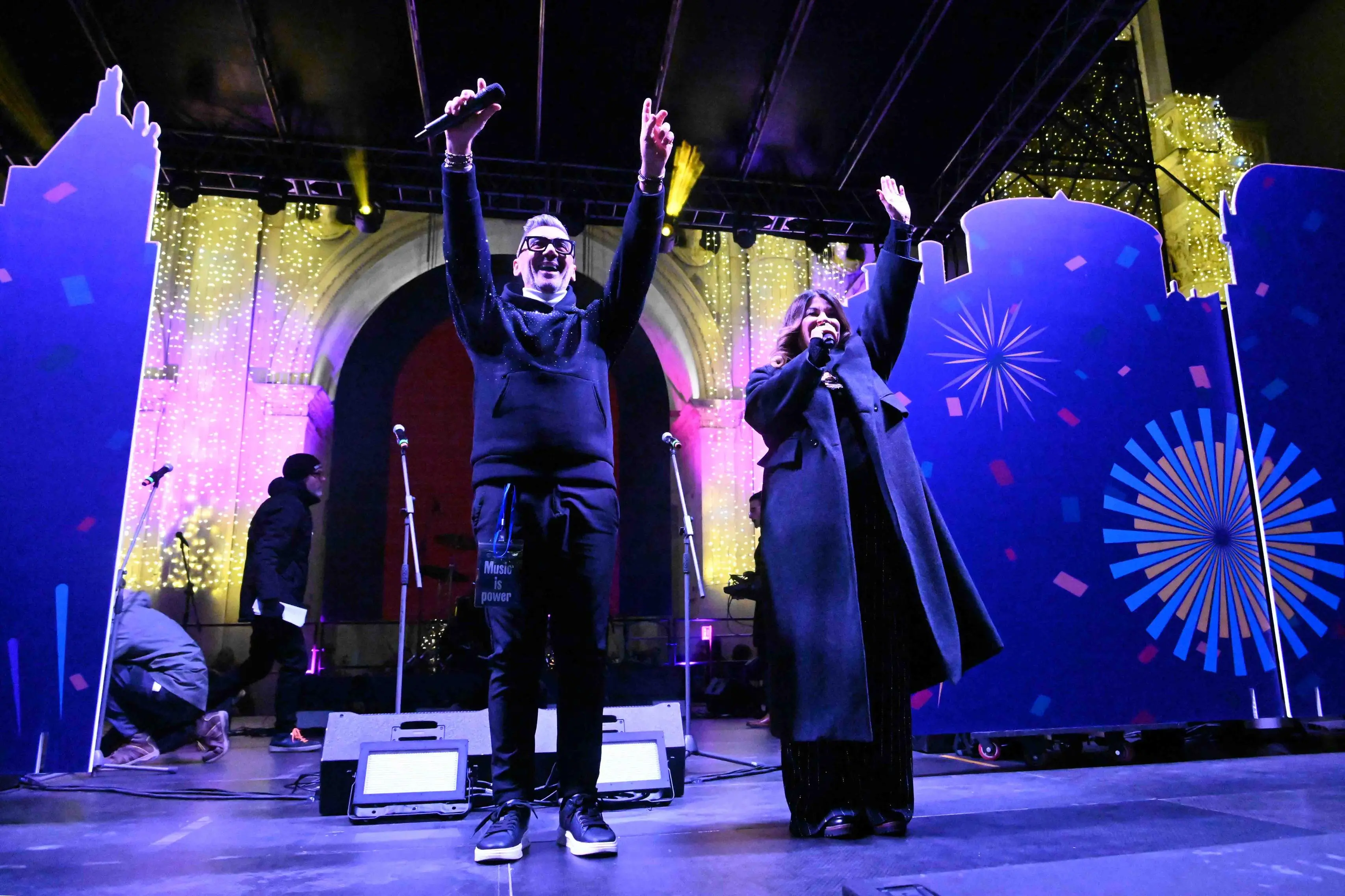 Il Capodanno in piazza Loggia