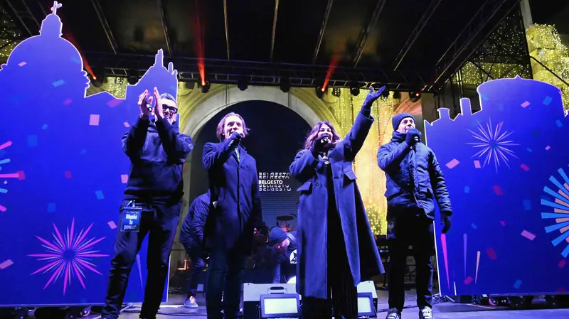 Il Capodanno in piazza Loggia