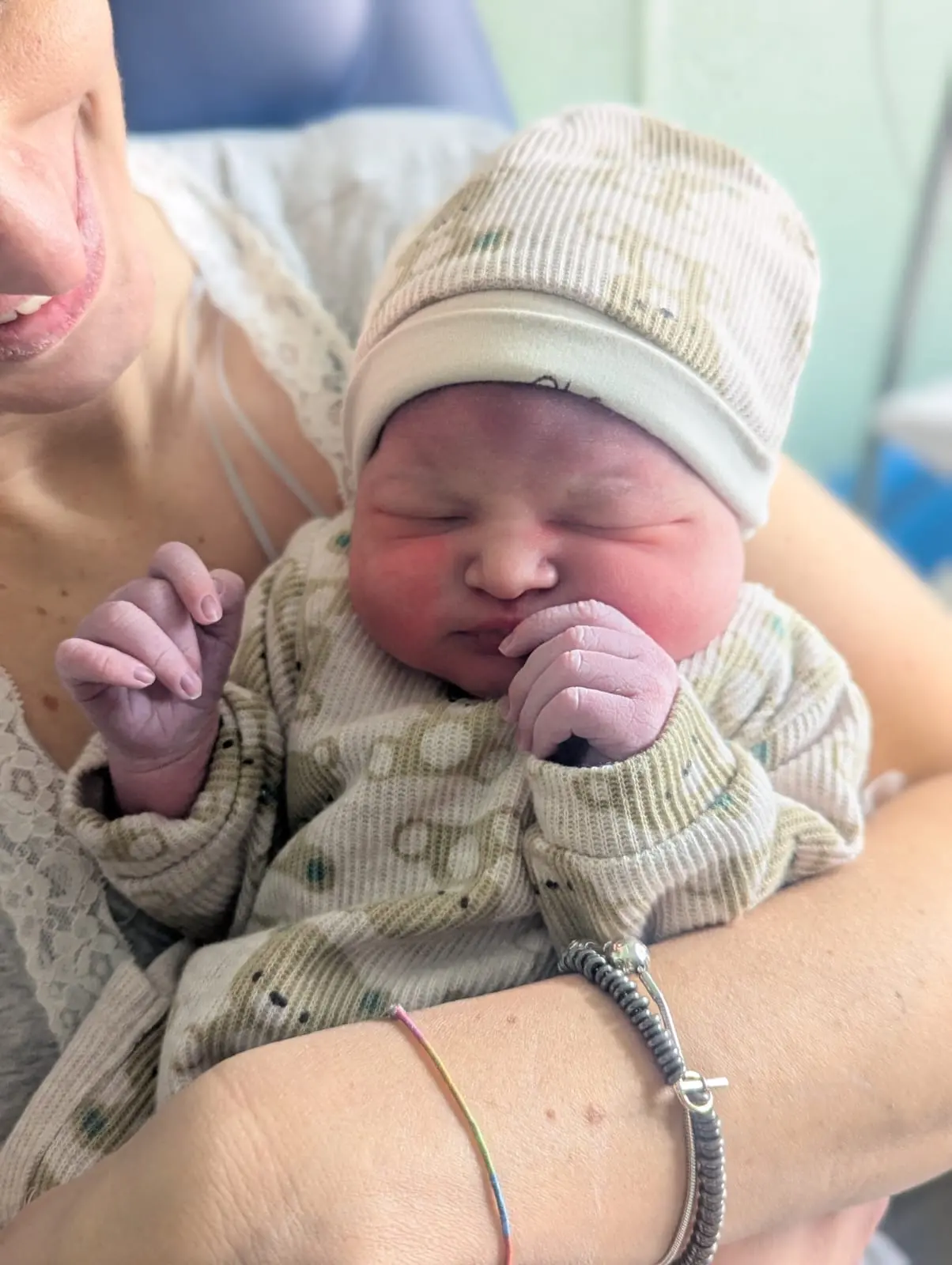 La prima nata del 2026 a Manerbio, Viola