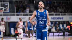 Amedeo Della Valle, capitano della Germani - Foto New Reporter Checchi © www.giornaledibrescia.it