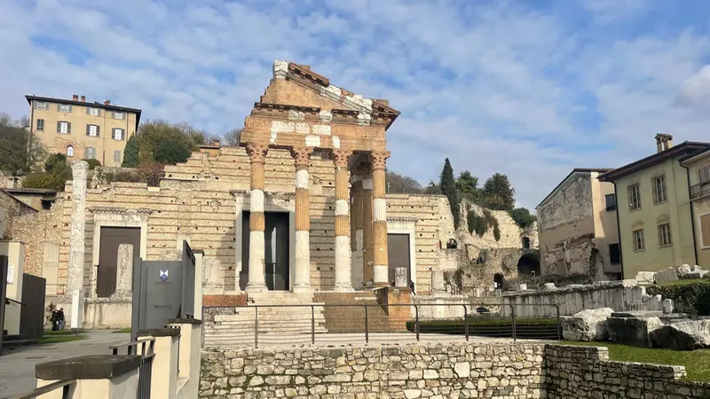 Il Capitolium a Brescia - © www.giornaledibrescia.it