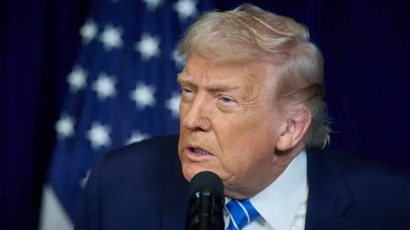 Il presidente americano Donald Trump - Foto Epa © www.giornaledibrescia.it