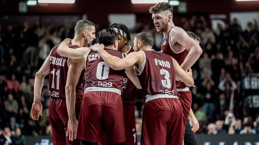 I giocatori di Trapani - Foto Facebook Trapani Shark