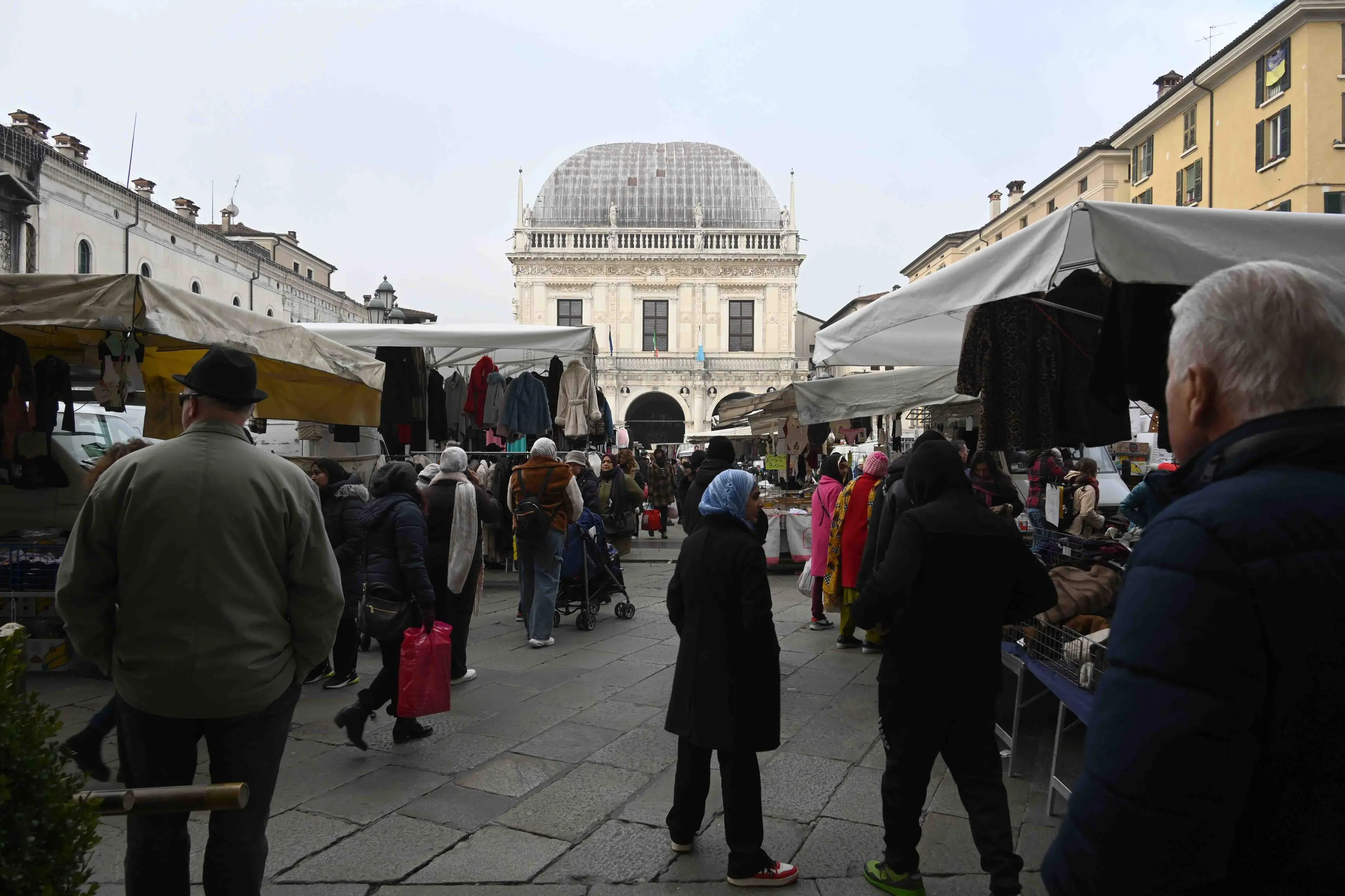 Il mercato del sabato in centro