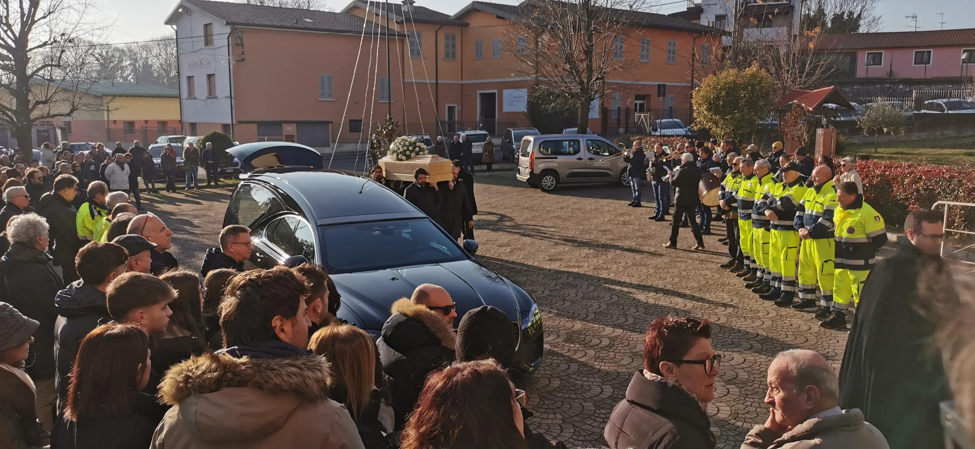 Il funerale di Diego Peli