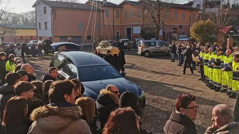 Il funerale di Diego Peli