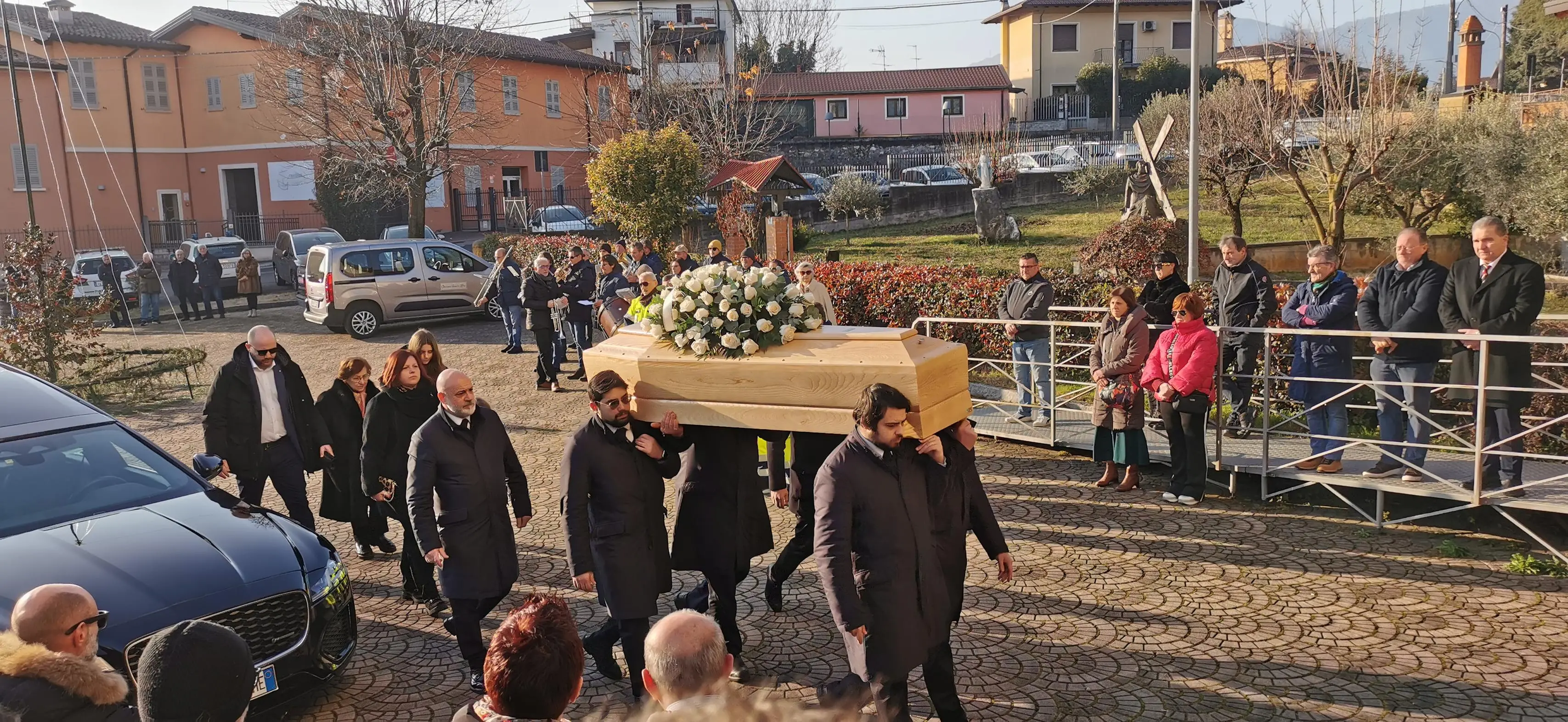 Il funerale di Diego Peli