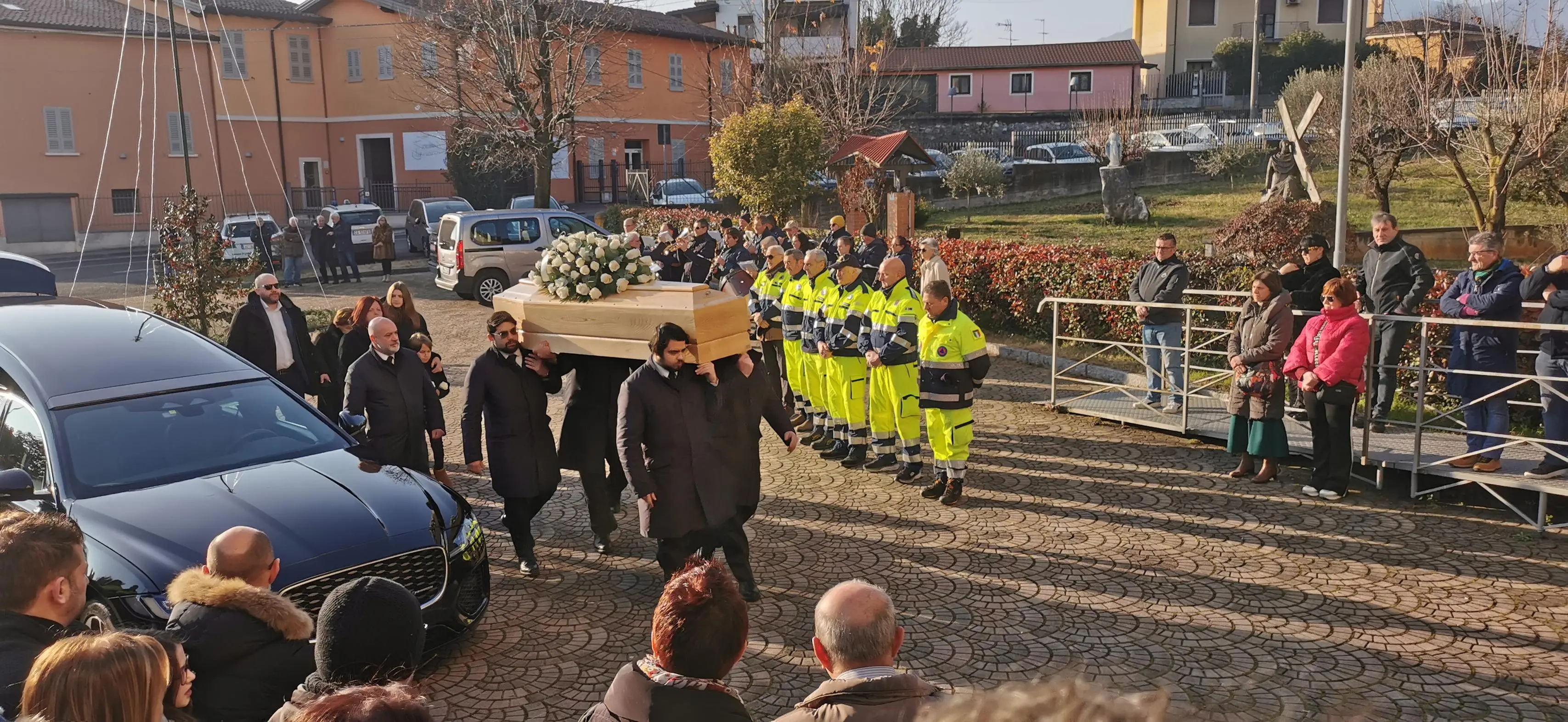 Il funerale di Diego Peli