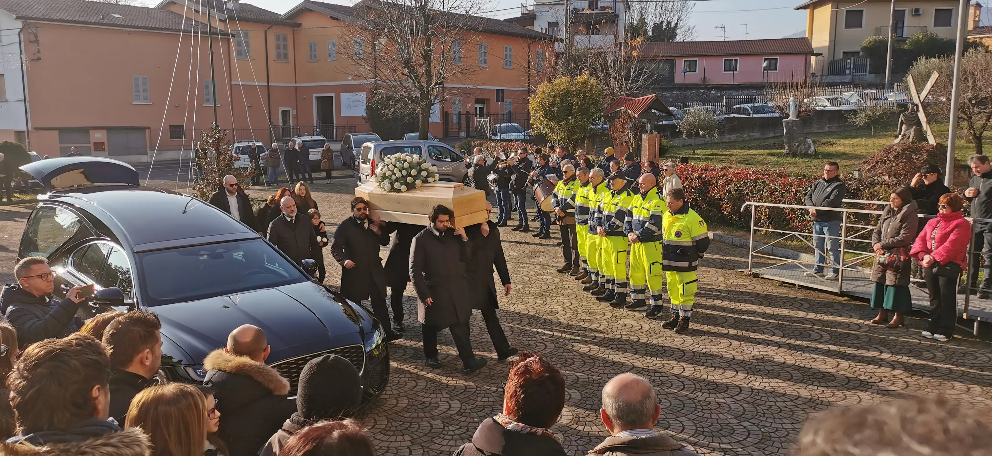 Il funerale di Diego Peli
