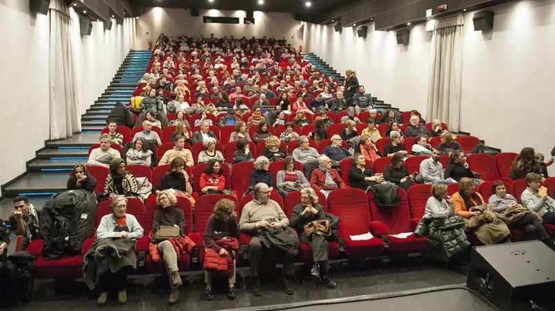 La sala principale del Cinema Nuovo Eden - Foto New Reporter © www.giornaledibrescia.it