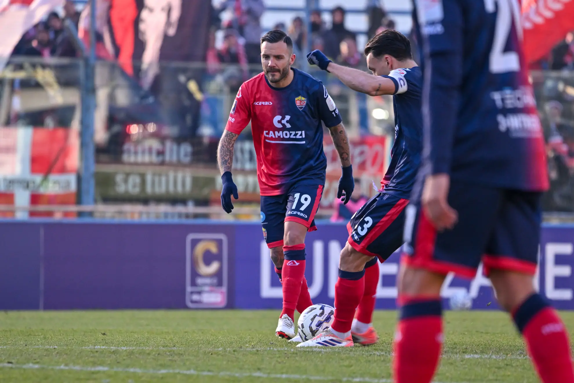 Le immagini di Lumezzane-Vicenza