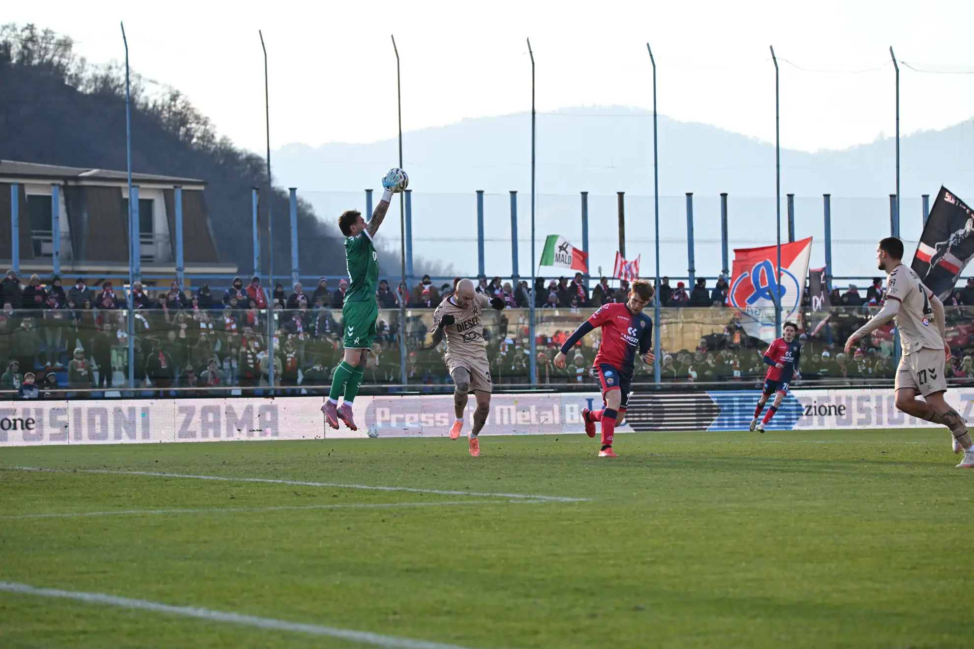 Le immagini di Lumezzane-Vicenza