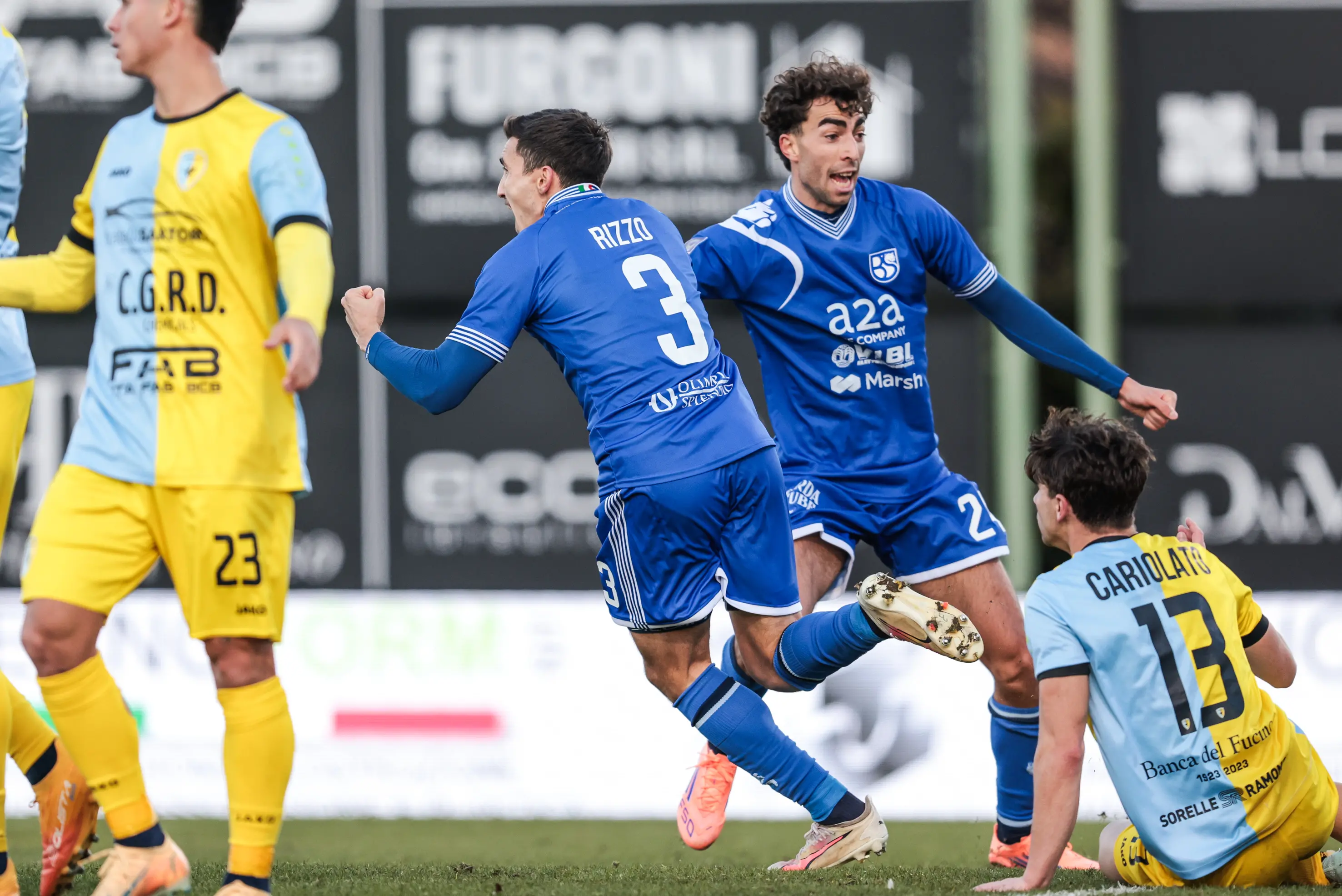 Serie C, gli scatti di Arzignano-Union Brescia