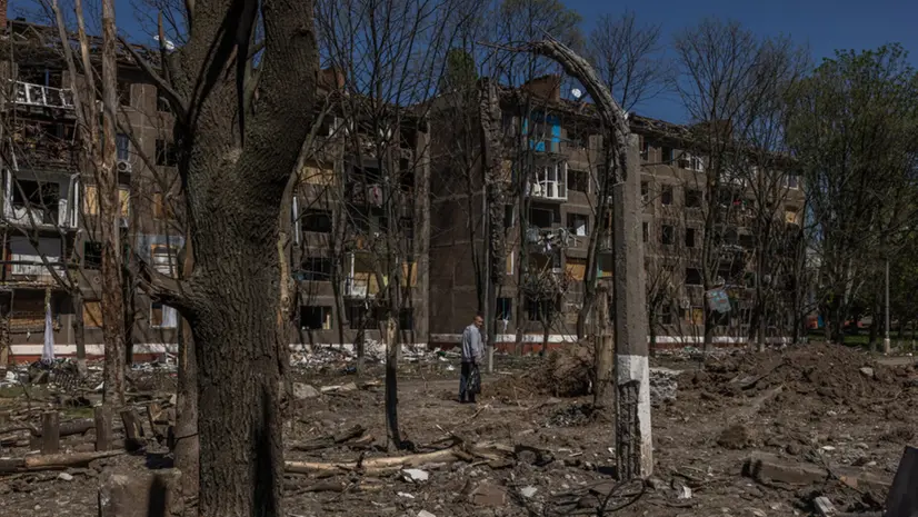 Una foto della guerra in Ucraina - Foto Ansa © www.giornaledibrescia.it