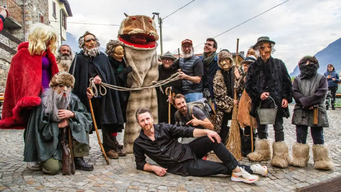 La visita del regista Lino DiSalvo ad Andrista per conoscere il Badalisc