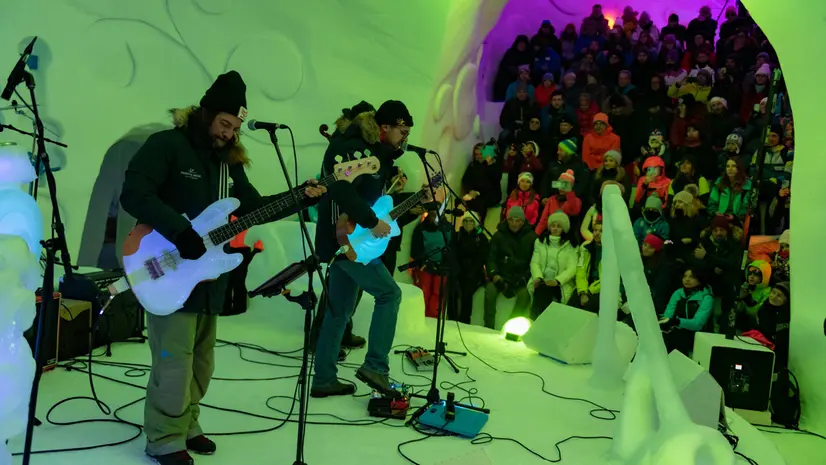 Nell'igloo della musica: una delle passate edizioni del festival