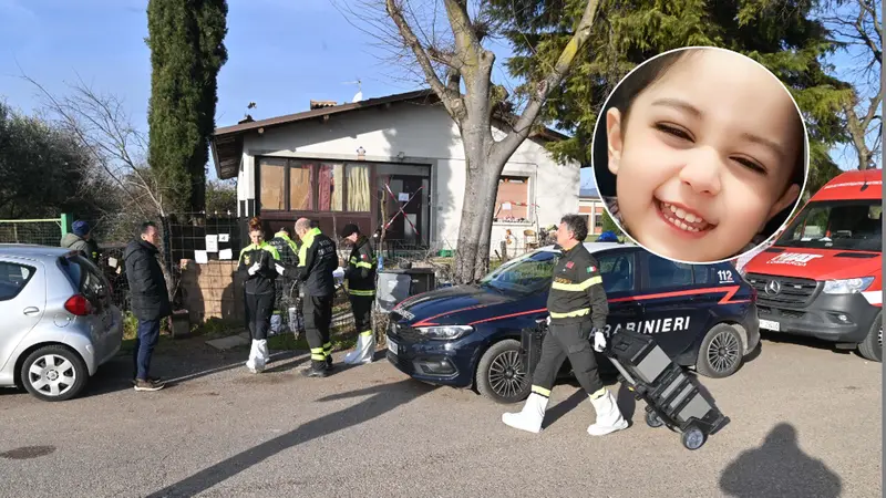 I rilievi nella villetta e il piccolo Hamad