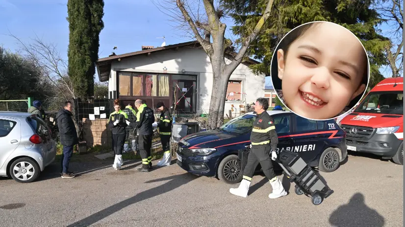 I rilievi nella villetta e il piccolo Hamad