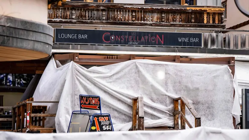 L'ingresso del locale Le Constellation a Crans-Montana