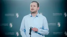 Jens-Frederik Nielsen, primo ministro della Groenlandia - Foto Epa/Oscar Scott © www.giornaledibrescia.it