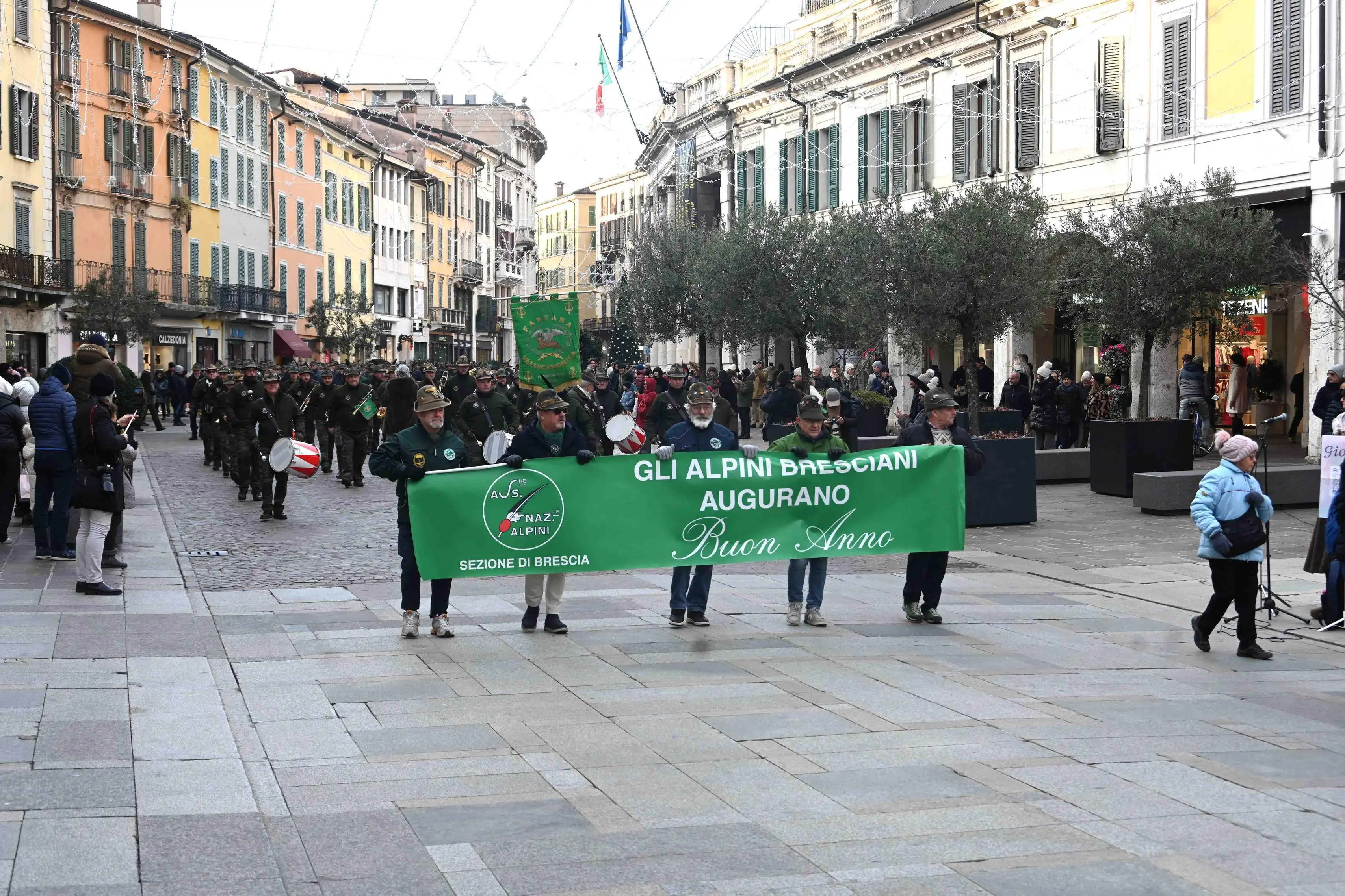 Epifania, i tradizionali auguri degli Alpini in città