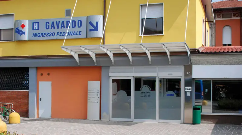 L'ingresso del Pronto soccorso dell'ospedale di Gavardo © www.giornaledibrescia.it