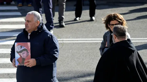 I funerali dei ragazzi italiani morti a Crans-Montana