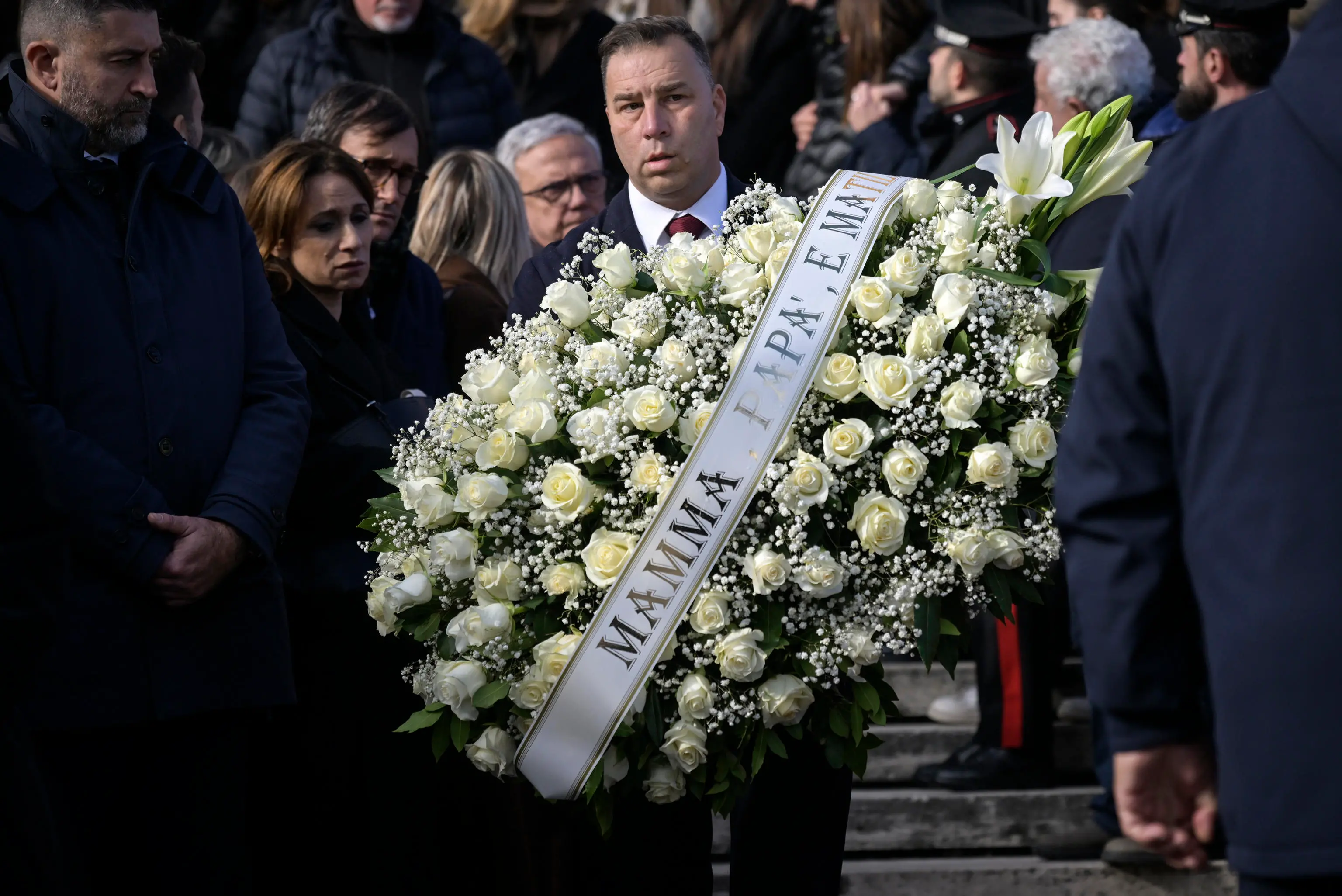 I funerali dei ragazzi italiani morti a Crans-Montana
