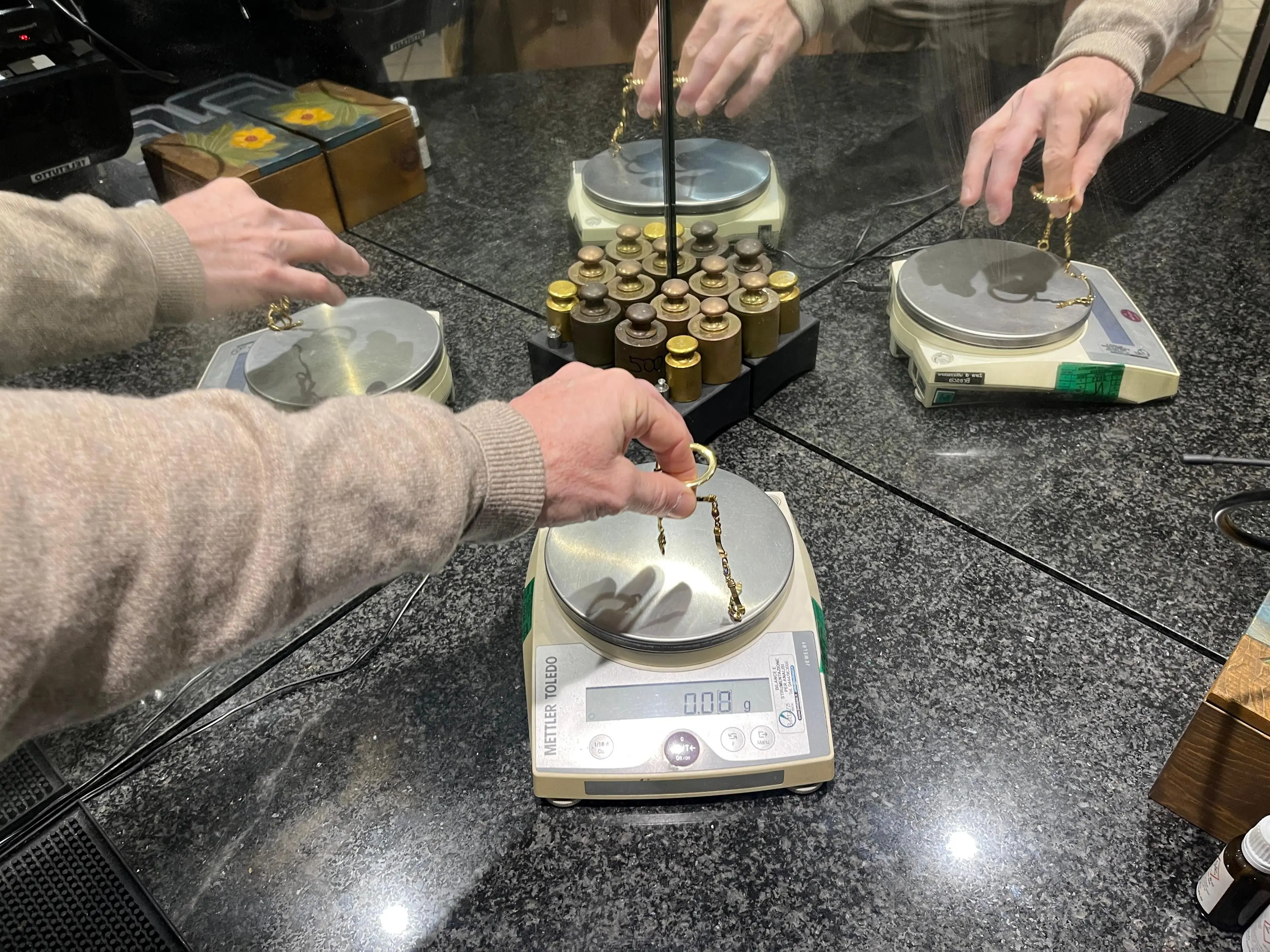 La procedura di valutazione dei gioielli in oro