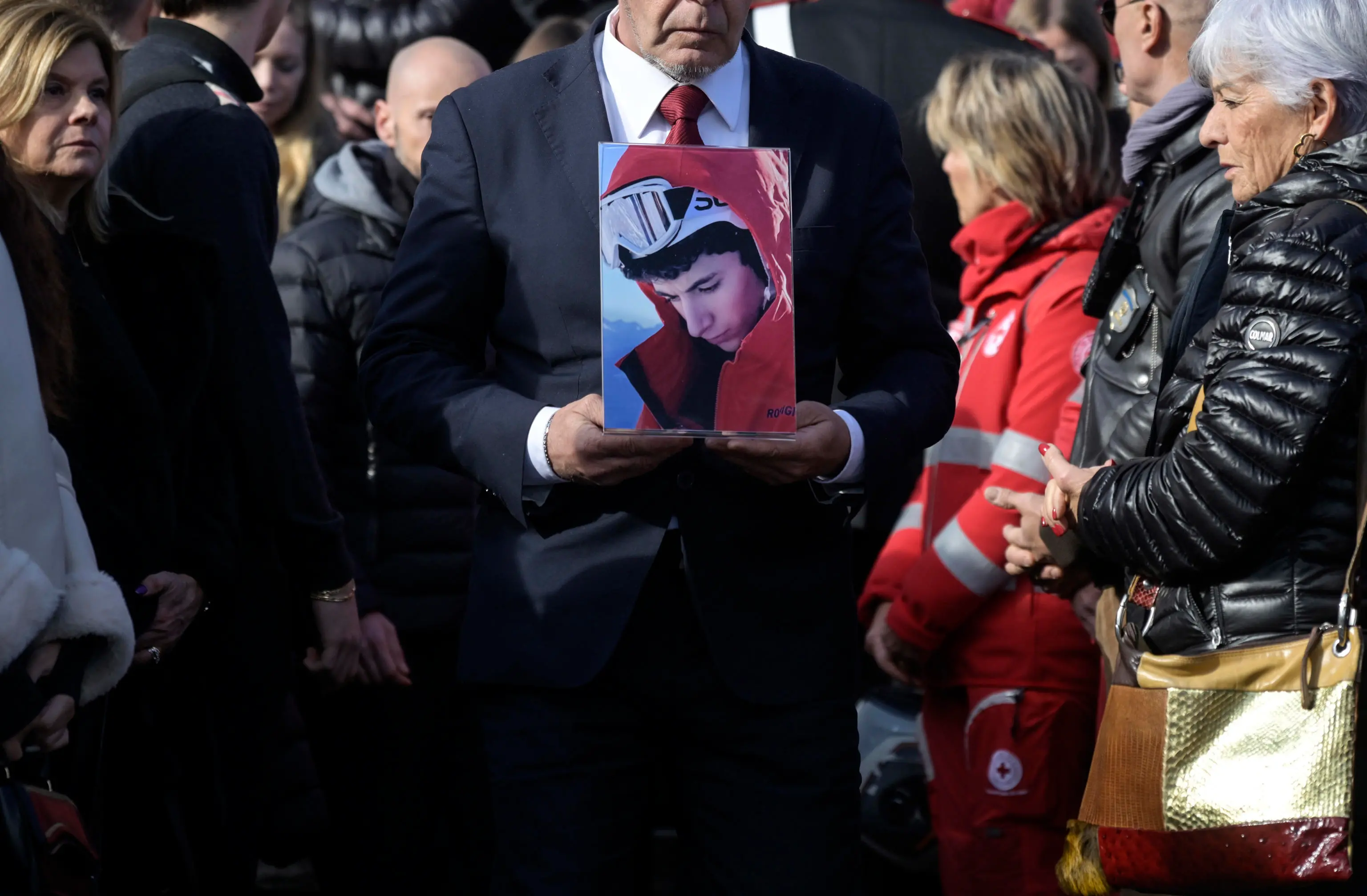 I funerali dei ragazzi italiani morti a Crans-Montana