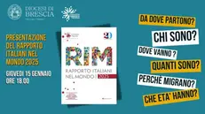 Il 15 gennaio la presentazione del Rapporto Italiani nel Mondo 2025