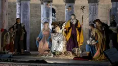 Il presepe in Vaticano - Foto Ansa © www.giornaledibrescia.it