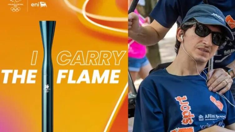 Edoardo Rovetta sarà tedoforo per le Olimpiadi di Milano-Cortina