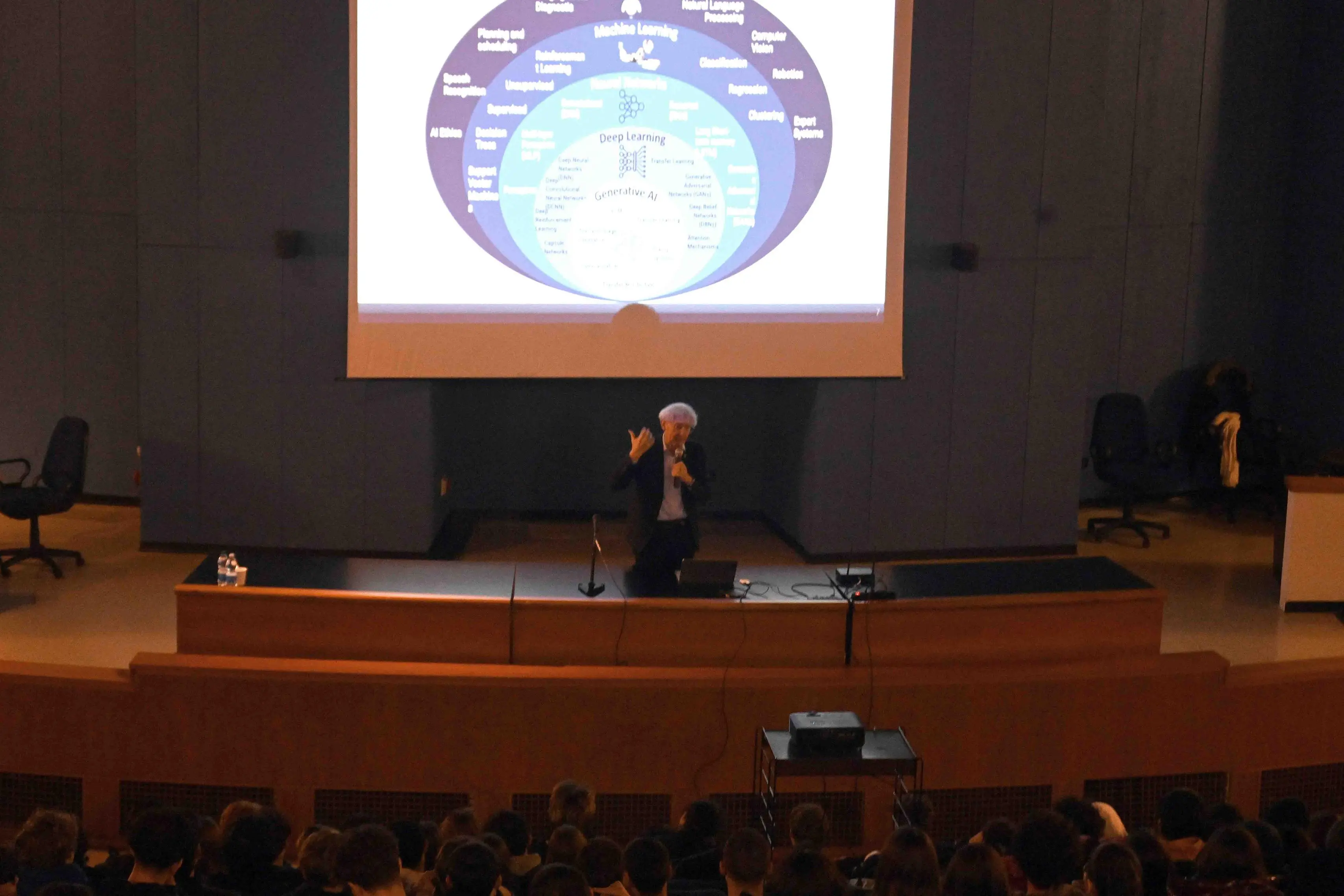 CRONACA BRESCIA LICEO LEONARDO CONFERENZA PROFESSOR ALFIO QUARTERONI PER SANDRINI 08-01-2025 MARCO ORTOGNI NEW EDEN GROUP