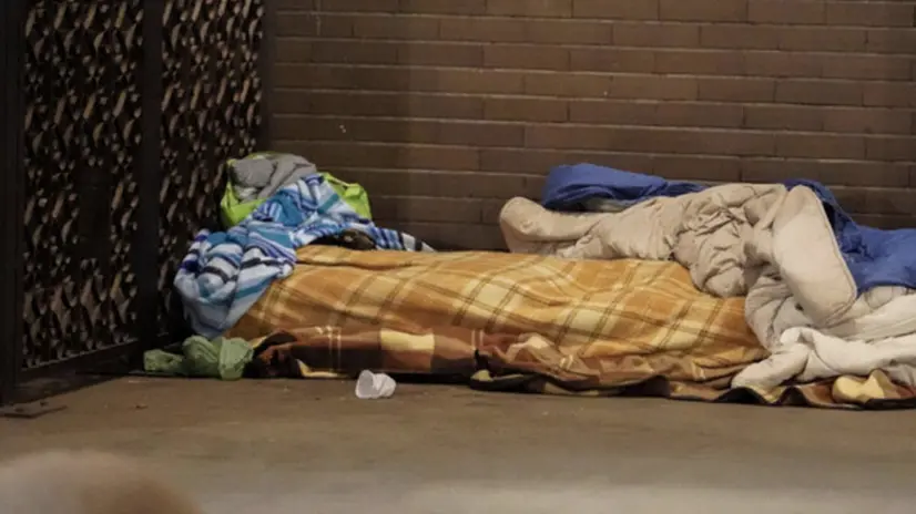 Un senzatetto - © www.giornaledibrescia.it