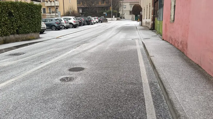 La «neve tonda» a Nave