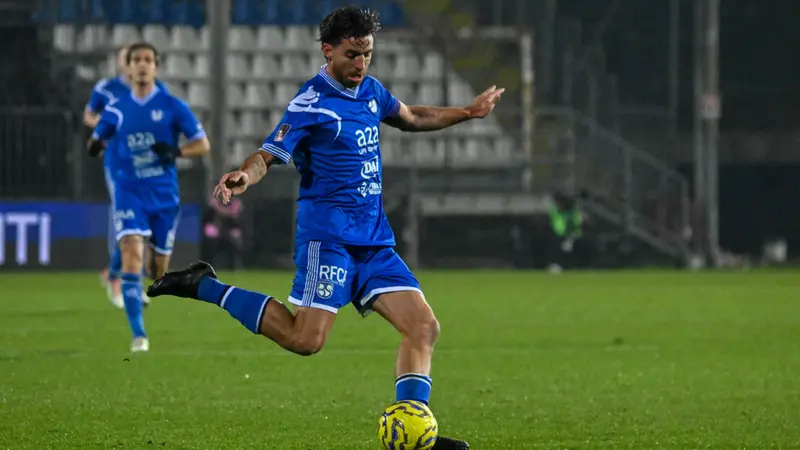 Davide Balestrero, capitano dell'Union Brescia - Foto New Reporter Pasotti © www.giornaledibrescia.it