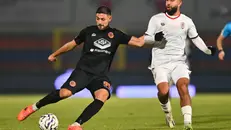 Bertoli in azione in Ospitaletto - Pro Vercelli - New Reporter Biasi © www.giornaledibrescia.it