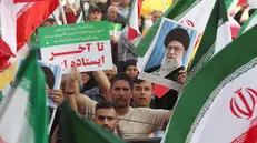 Le rivolte in Iran - Foto Epa/ Abedin Taherkenareh