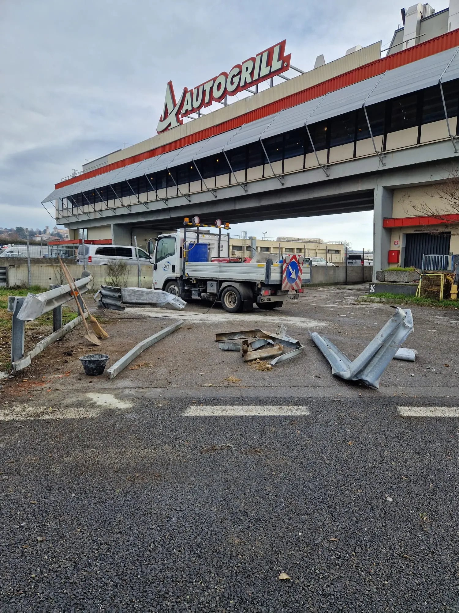 L'incidente in A4 stanotte alle 3