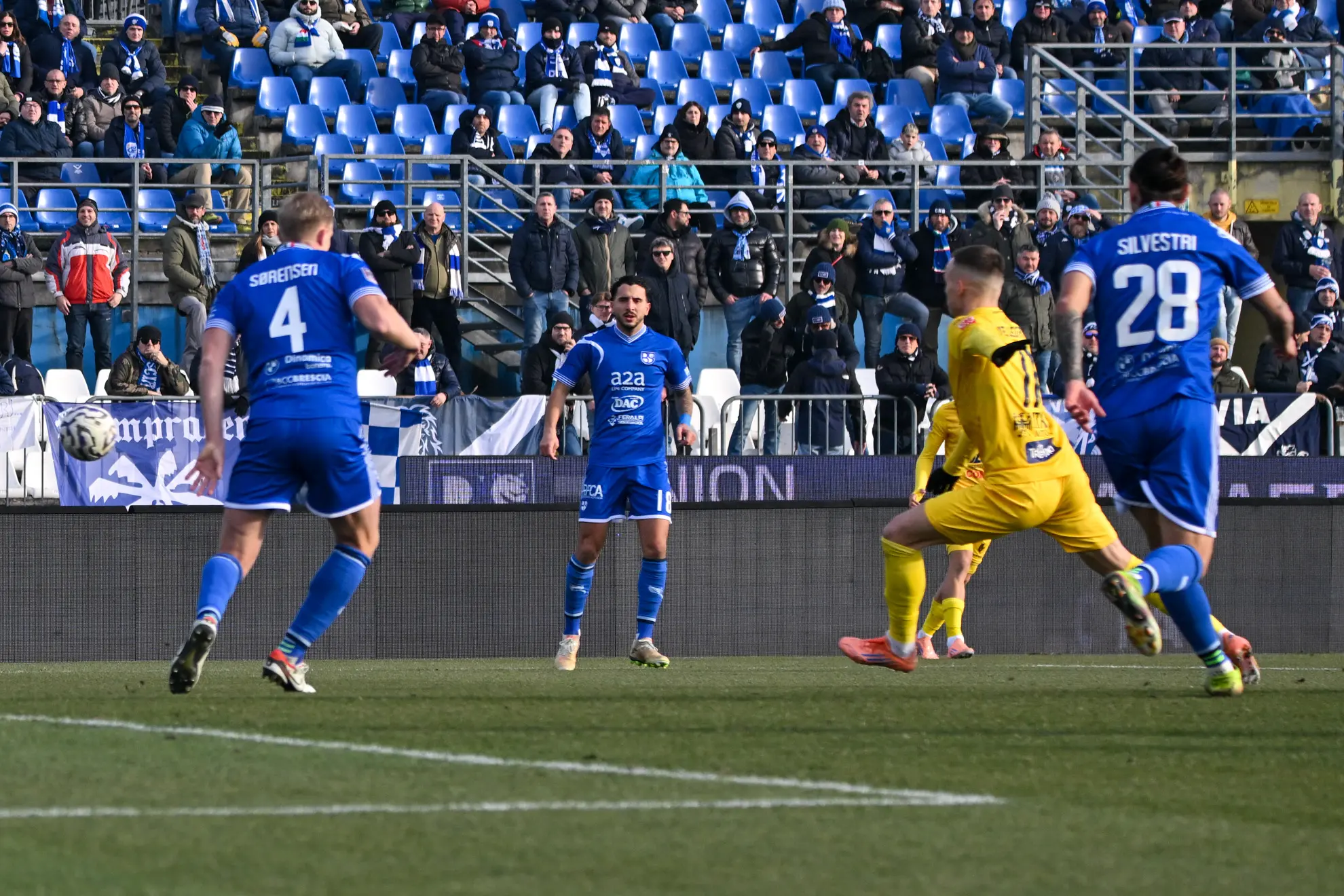 Serie C, gli scatti di Union Brescia-Trento