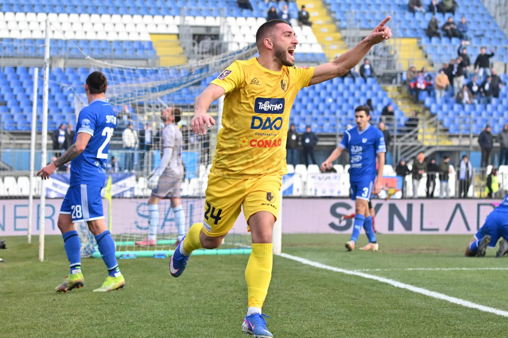 Serie C, gli scatti di Union Brescia-Trento