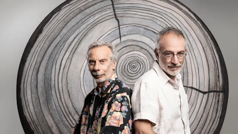 Giovanni Storti e Stefano Mancuso - © Laila Pozzo