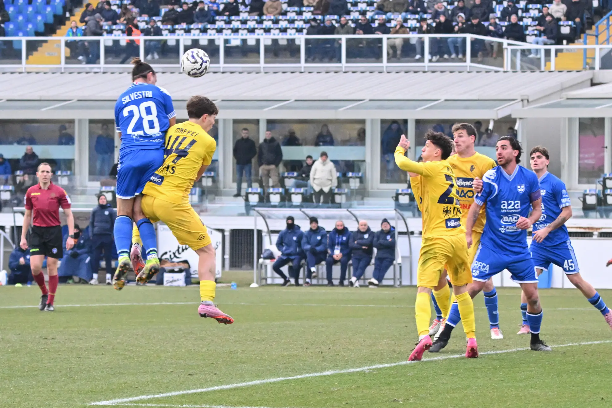 Serie C, gli scatti di Union Brescia-Trento