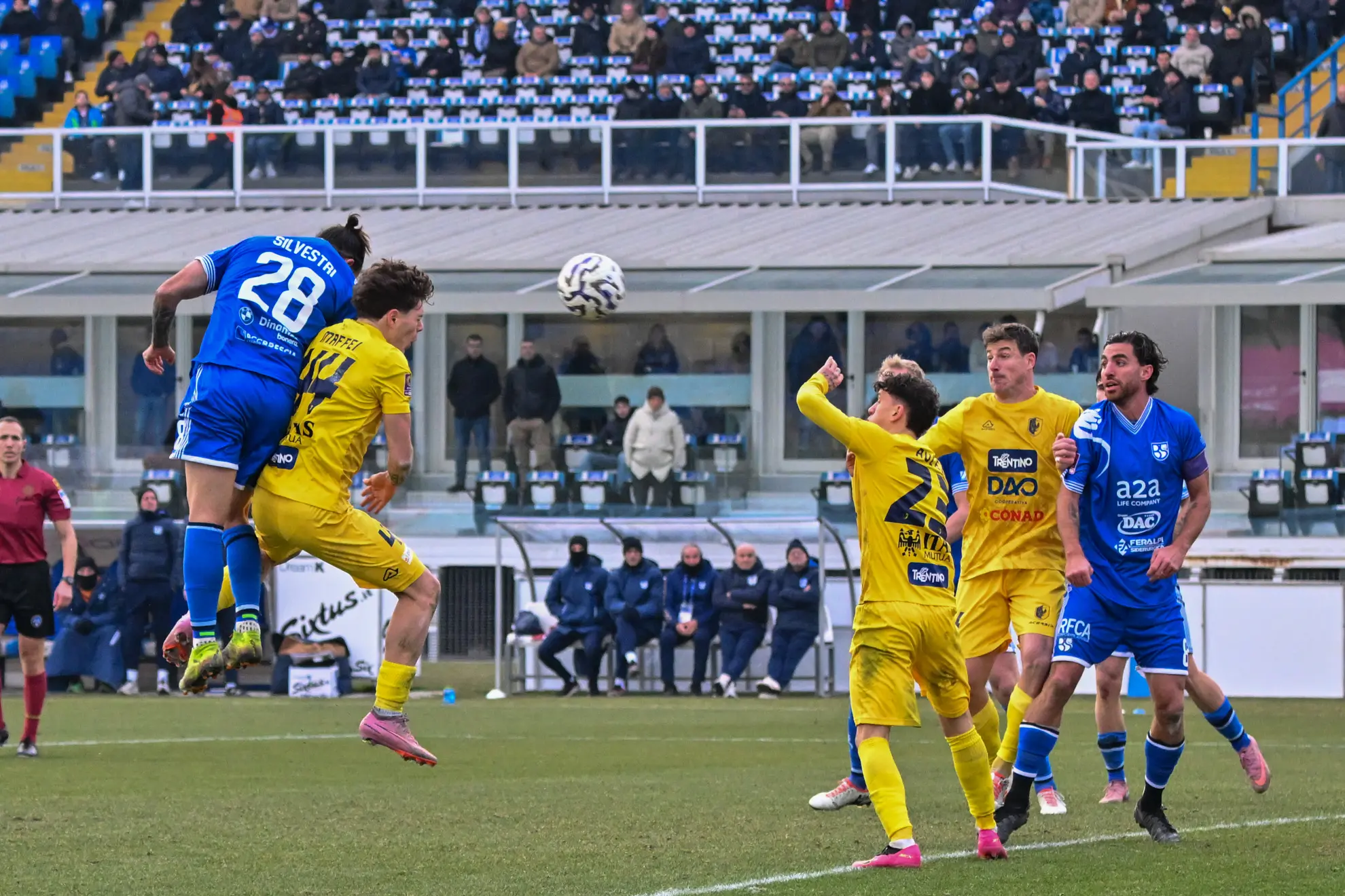 Serie C, gli scatti di Union Brescia-Trento