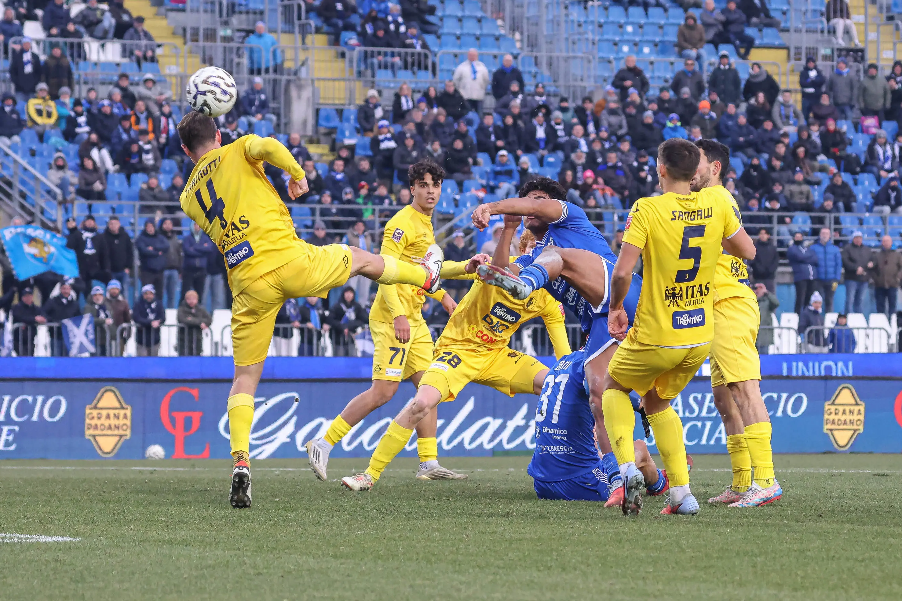 Serie C, gli scatti di Union Brescia-Trento
