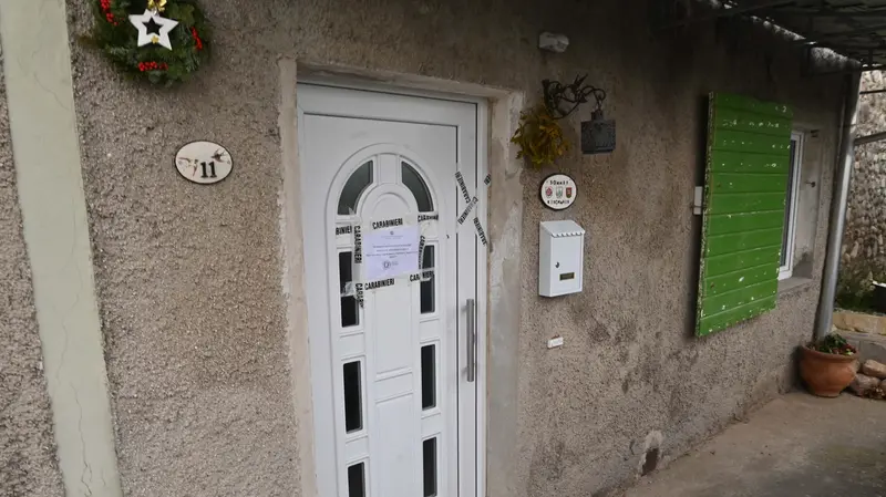 A Lonato la casa dei coniugi deceduti per intossicazione da monossido - Gabriele Strada /Neg © www.giornaledibrescia.it